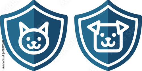 ペット保険のアイコン（Pet insurance icon）