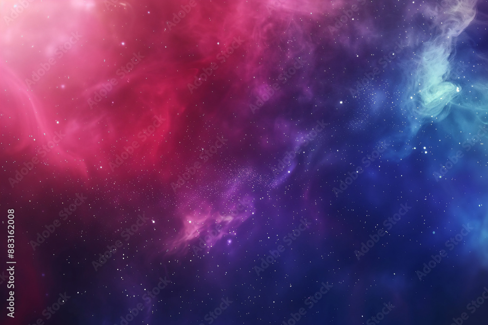 Cosmic Nebula with Stars. Cosmic Nebula with Stars.