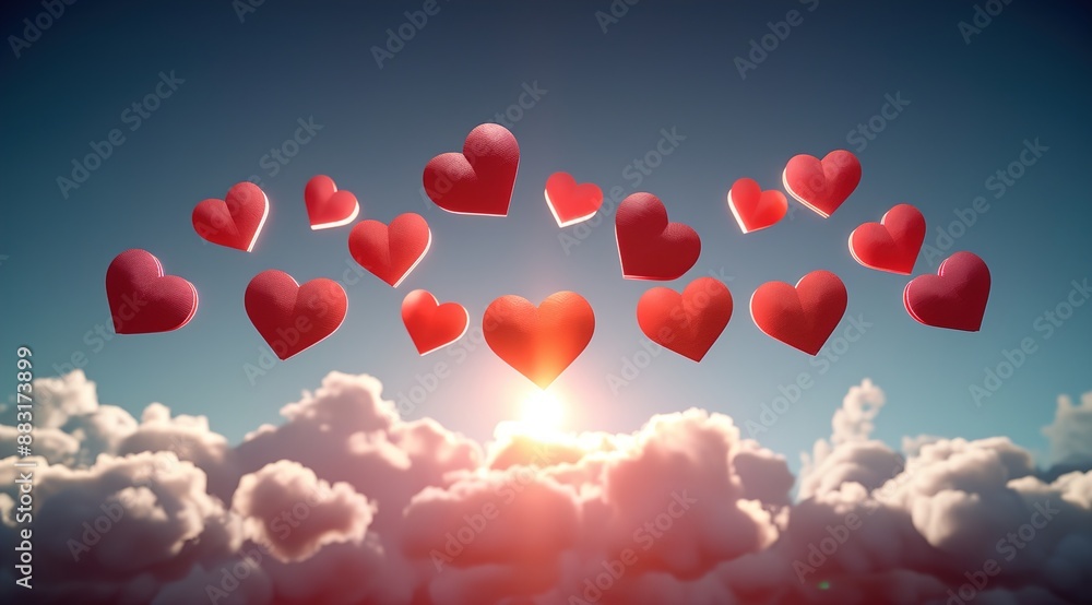 heart on the sky heart on the sky