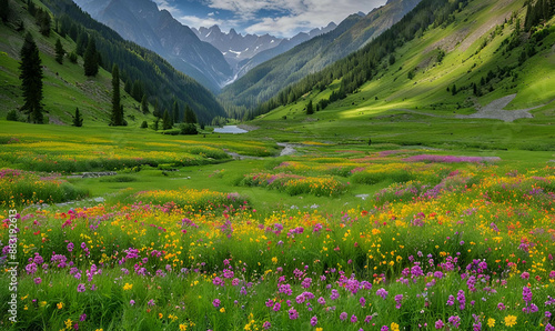 Timeless Wonders: Marveling at the Splendor of Pakistan's Siri Paye Meadows