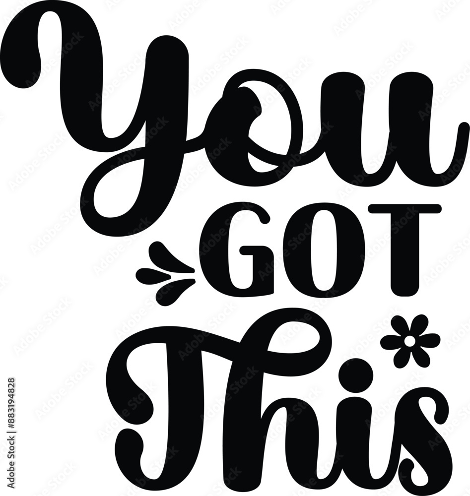 Motivational Typography SVG Vector Design Motivational Typography SVG Vector Design