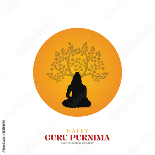 Guru Purnima festival of India teachers gurus give blesses to his shishya Social media post
