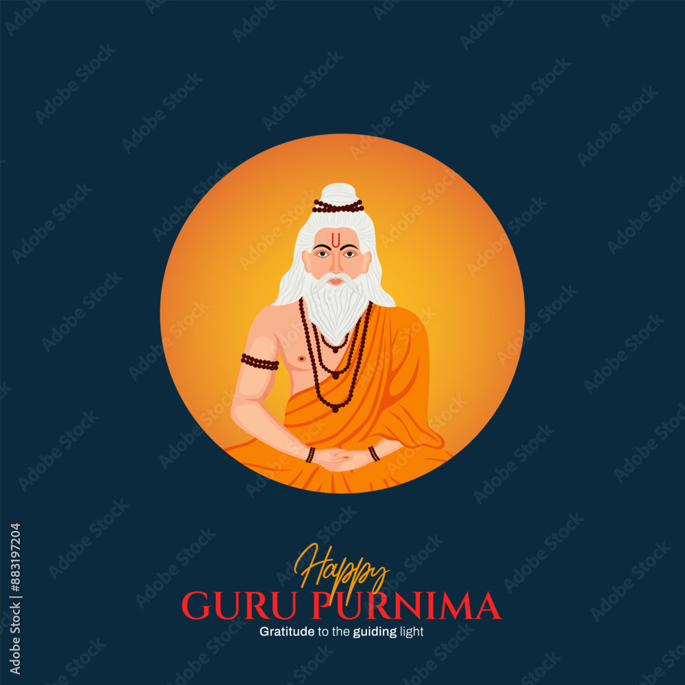 Guru Purnima festival of India teachers gurus give blesses to his shishya Social media post Guru Purnima festival of India teachers gurus give blesses to his shishya Social media post