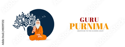 Guru Purnima festival of India teachers gurus give blesses to his shishya Social media post