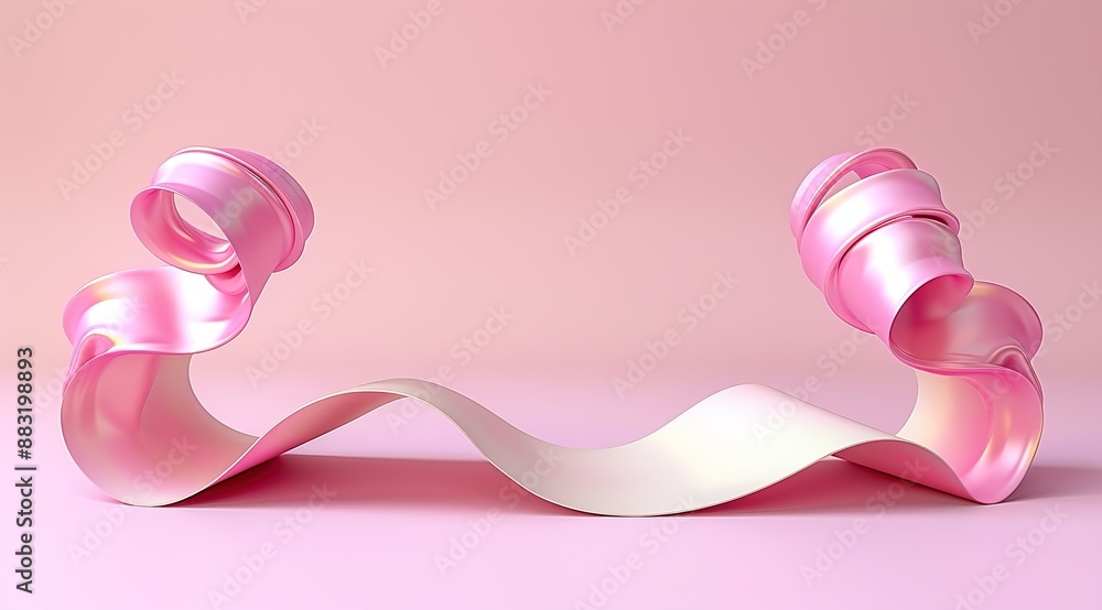 pink ribbon and bow pink ribbon and bow