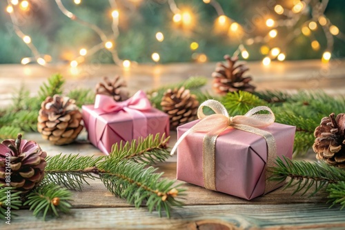 christmas tree with gifts