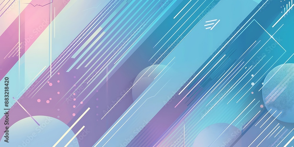 A flat vector background with gradient, featuring rounded and curved shapes,geometric patterns,This graphic is designed as part of digital marketing materials A flat vector background with gradient, featuring rounded and curved shapes,geometric patterns,This graphic is designed as part of digital marketing materials
