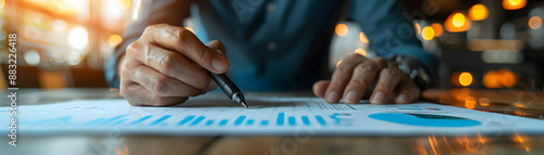 Wallpaper Mural Business Finance Manager Analyzing Spreadsheet and Calculator in Dreamy Background   Financial Management and Accounting Concept for Photos Torontodigital.ca