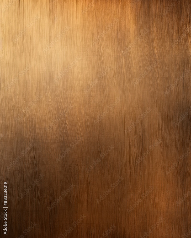 Naklejka premium textured metal background with a warm golden brown color tone, perfect for industrial design and modern applications.