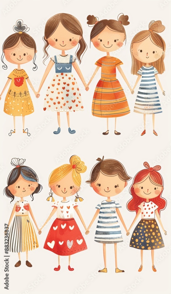 Friendship Moments for Kids' Designs Generative AI Friendship Moments for Kids' Designs Generative AI