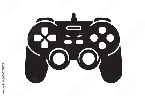 Gamepad sihluite vector 