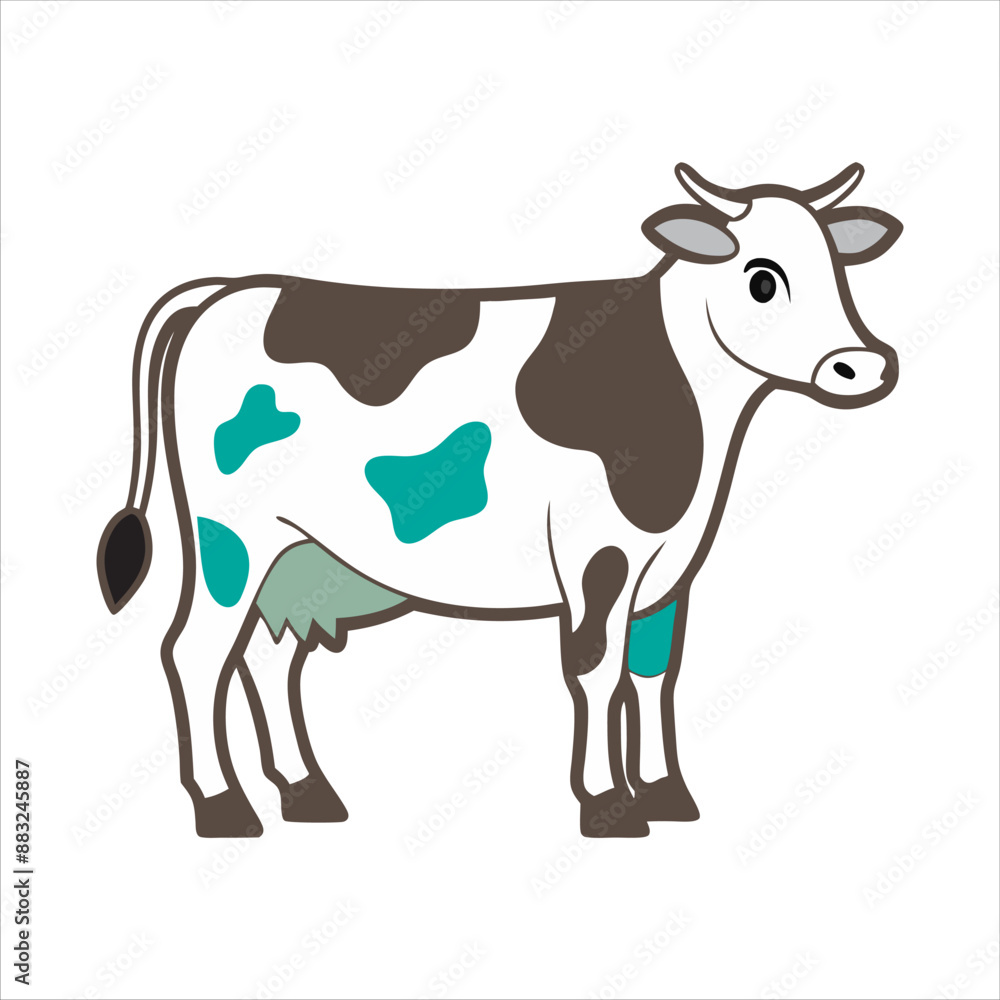 cow illustration vector file cow illustration vector file