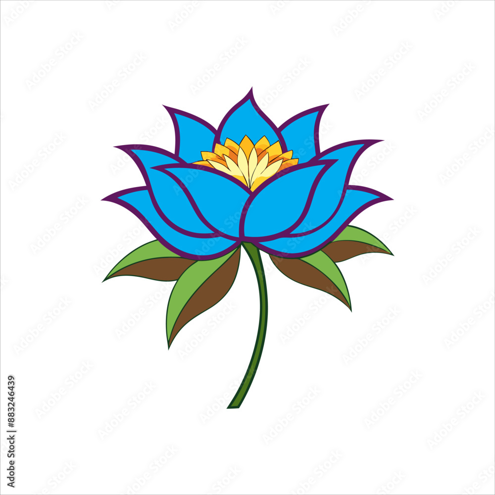 Flower illustration design vector Flower illustration design vector