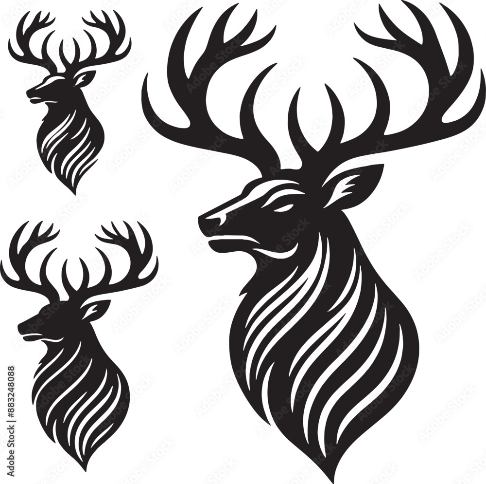 deer in the woods deer in the woods