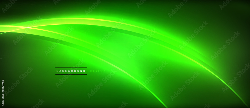 Neon glowing circle rays, light round lines in the dark, planet style neon wave lines. Energetic electric concept design for wallpaper, banner, background Neon glowing circle rays, light round lines in the dark, planet style neon wave lines. Energetic electric concept design for wallpaper, banner, background