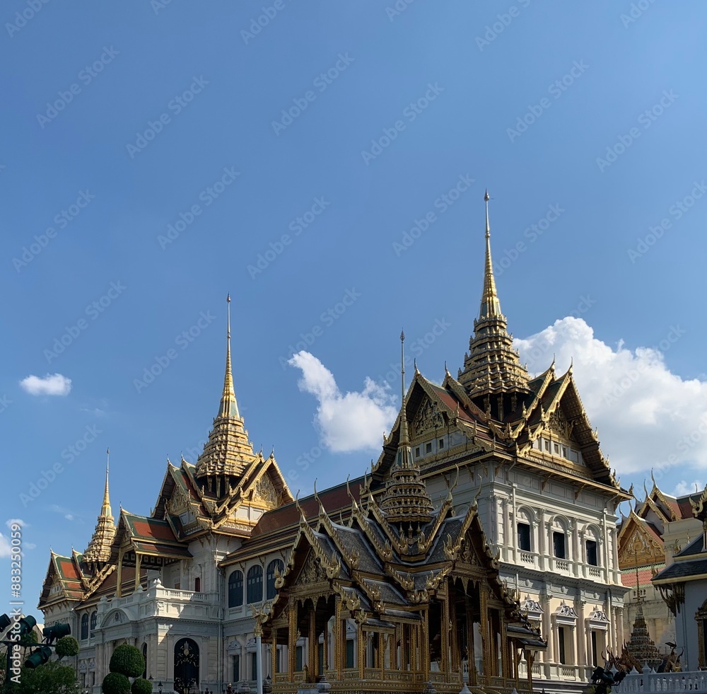 Grand palace and Wat Pra keaw in Bangkok, Thailand Grand palace and Wat Pra keaw in Bangkok, Thailand