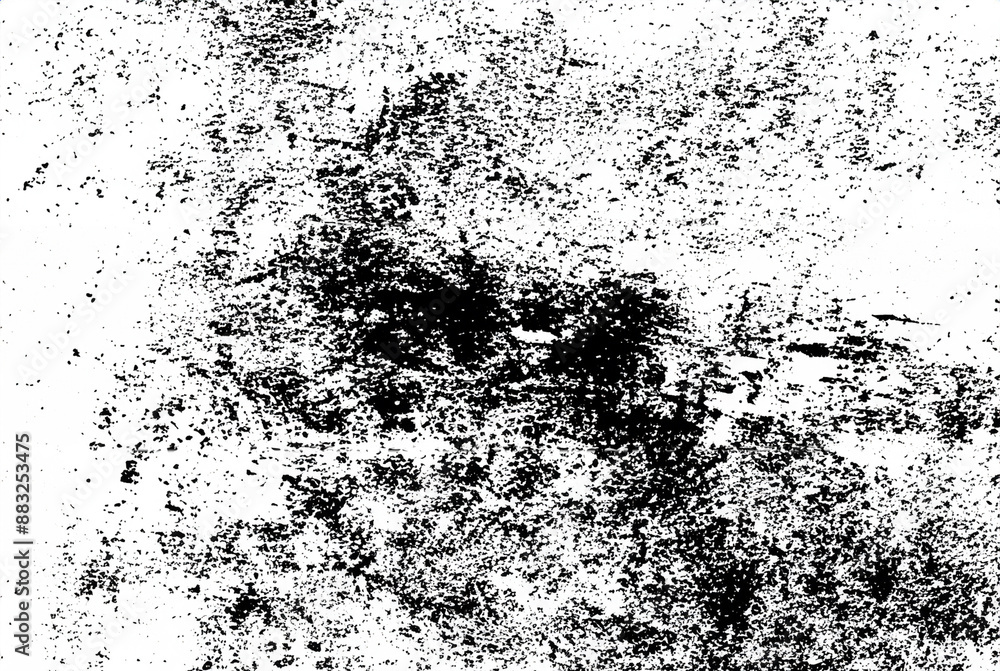 Abstract Grunge Texture with Grain and Stains on White Background Abstract Grunge Texture with Grain and Stains on White Background