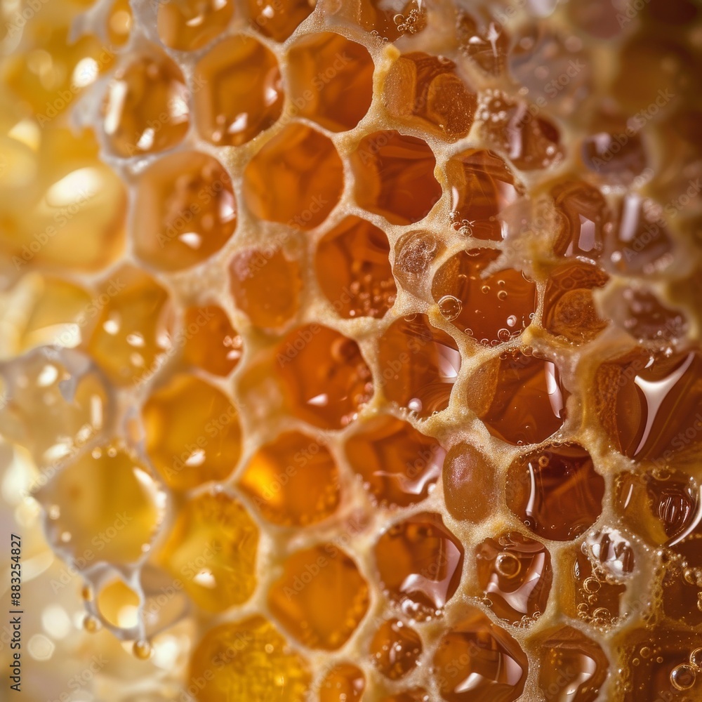 Macro Photography of Honey Texture Macro Photography of Honey Texture