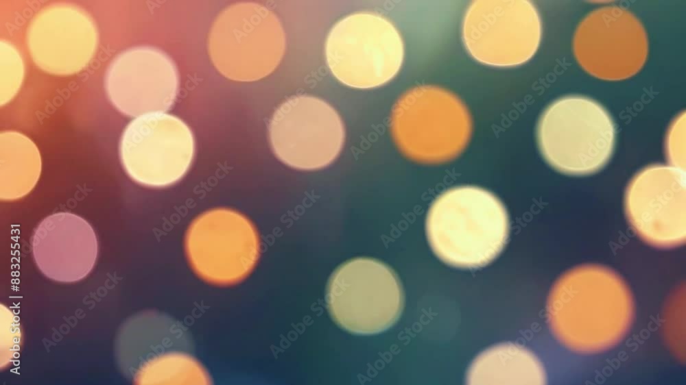 A warm golden glow interspersed with bright white bokeh lights, offering a luxurious and elegant wedding background, 4K Wedding Wallpaper animation video A warm golden glow interspersed with bright white bokeh lights, offering a luxurious and elegant wedding background, 4K Wedding Wallpaper animation video