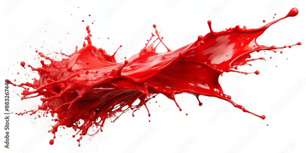 Red Liquid Explosion, 3D Rendering, Splash, Paint, Liquid , red liquid splash, paint explosion Red Liquid Explosion, 3D Rendering, Splash, Paint, Liquid , red liquid splash, paint explosion