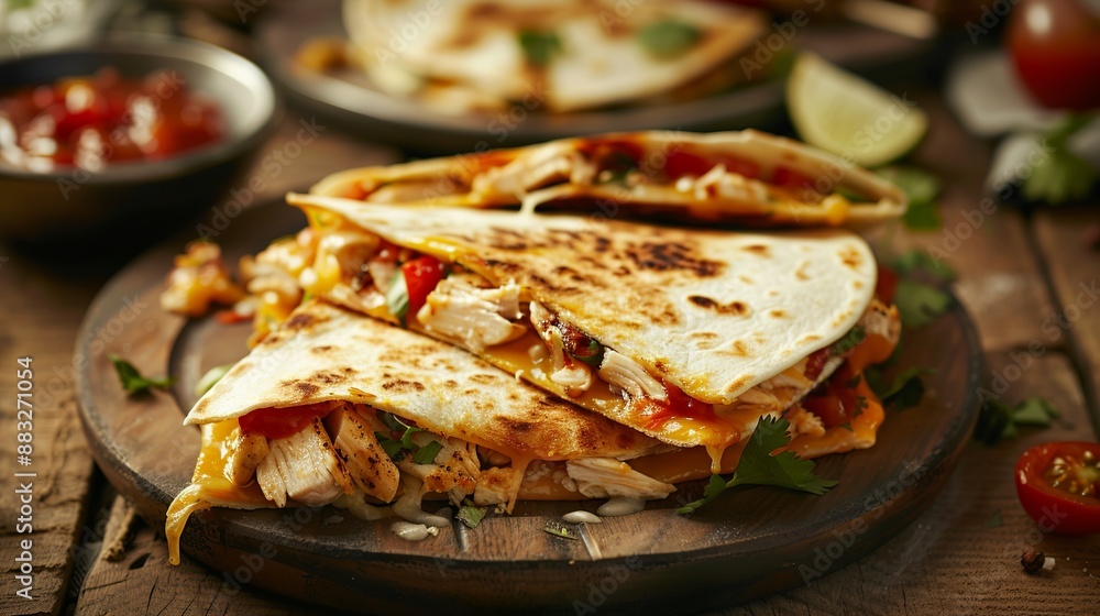 Air Fryer Chicken and Cheese Quesadillas Air Fryer Chicken and Cheese Quesadillas