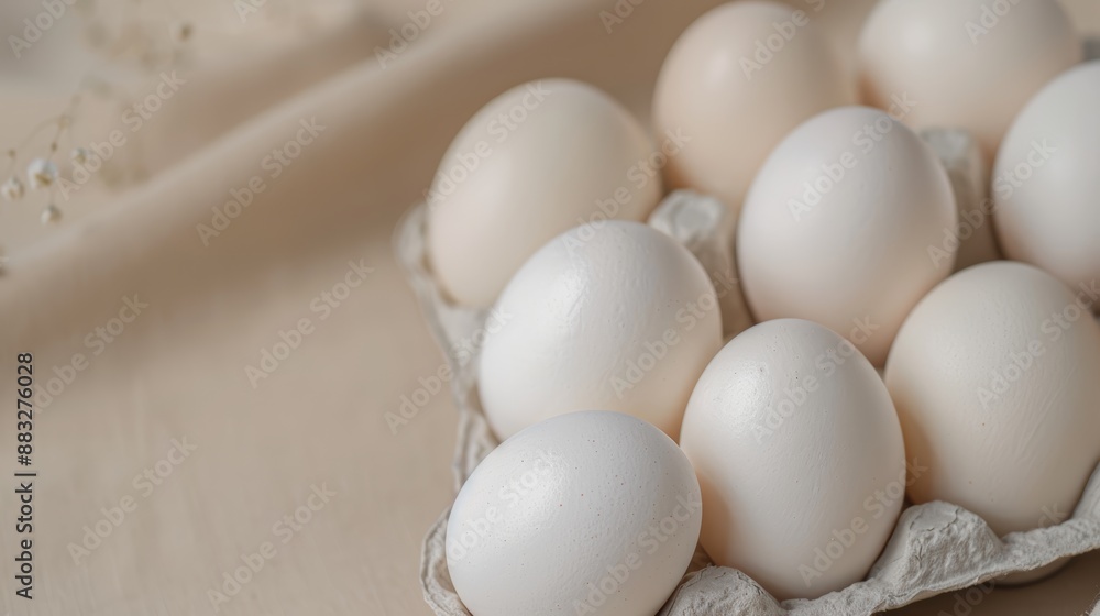 Elegant display of duck eggs under natural light, positioned on the right with diverse natural elements, high-resolution photo, realistic photo, cinematography, hyper realistic Elegant display of duck eggs under natural light, positioned on the right with diverse natural elements, high-resolution photo, realistic photo, cinematography, hyper realistic