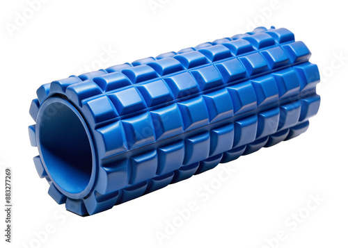 Foam Roller with transparent backgrounds. photo