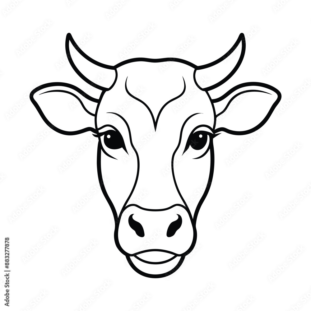 Cow Silhouette Vector Illustration
Cow Silhouette Vector Illustration