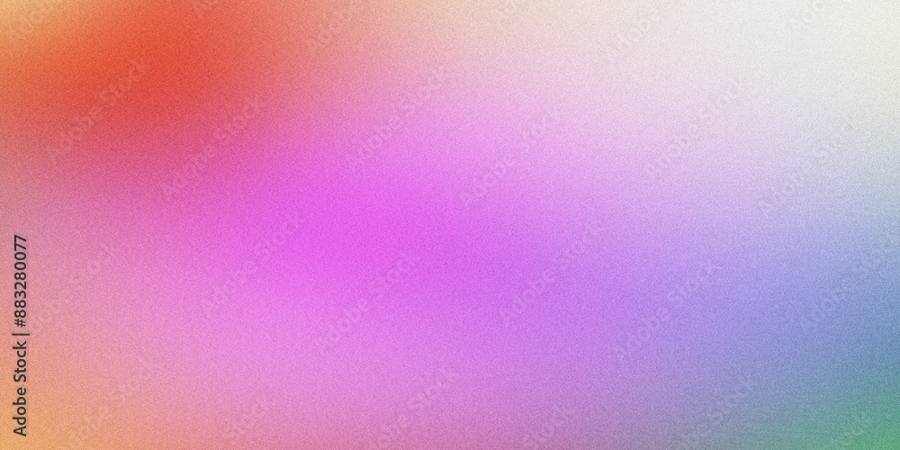 Fototapeta premium Subtle grainy texture and vibrant gradient of colors in an abstract background