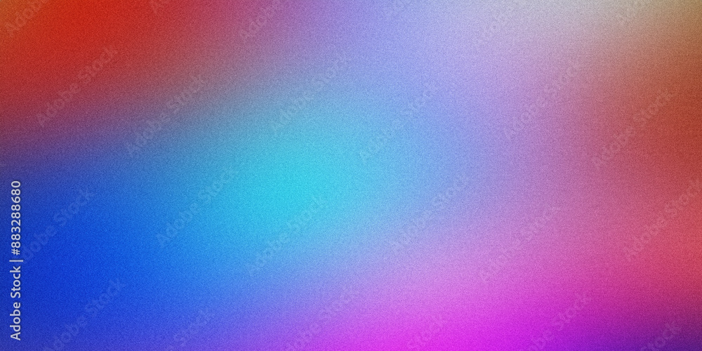 Grainy textured abstract background with a smooth gradient of blue, red, and purple tones Grainy textured abstract background with a smooth gradient of blue, red, and purple tones