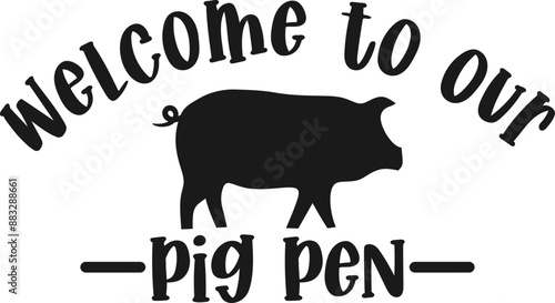 Pink Quote Graphic Logo