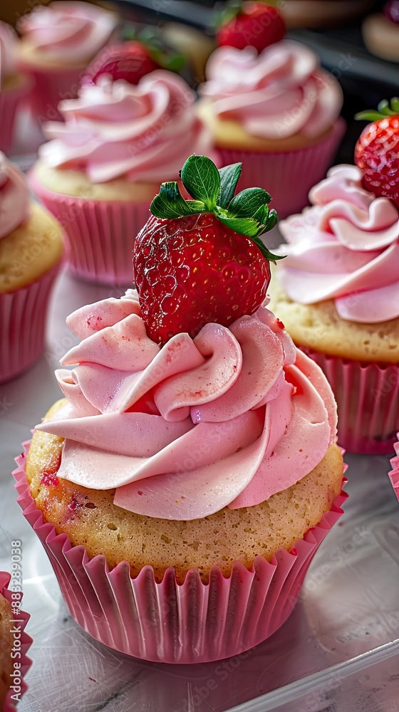 Delicious Strawberry Cupcake Dessert Lover Delicious Strawberry Cupcake Dessert Lover
