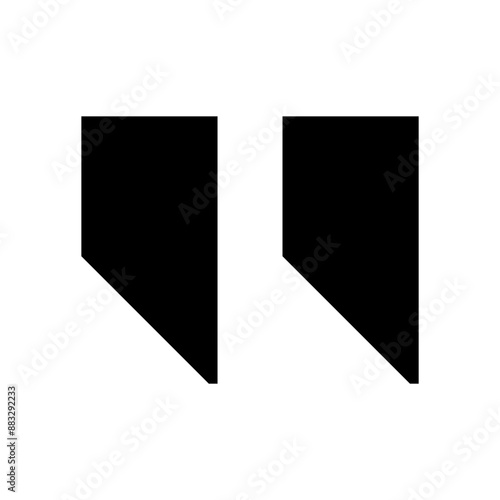 Free Download Quote Marks Icon Vector Illustration - GFXLoad