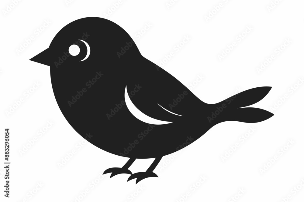Obraz premium bird on a white background
