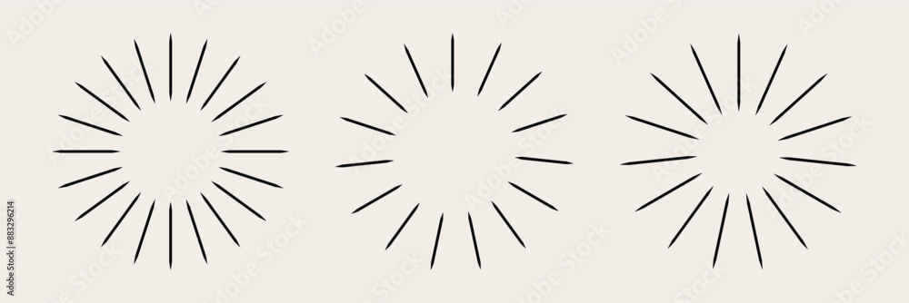 Starburst, sunburst. Starburst, sunburst.