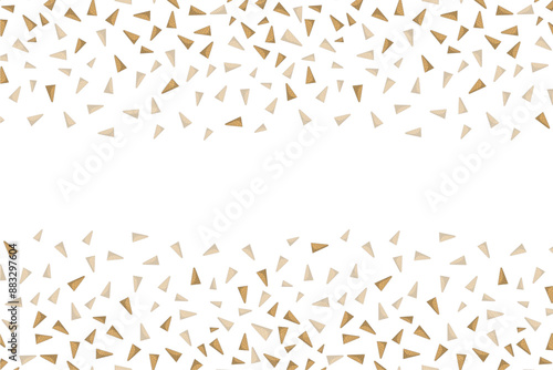 falling ice cream cone border frame transparent background