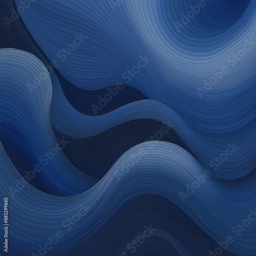 blue abstract wave background