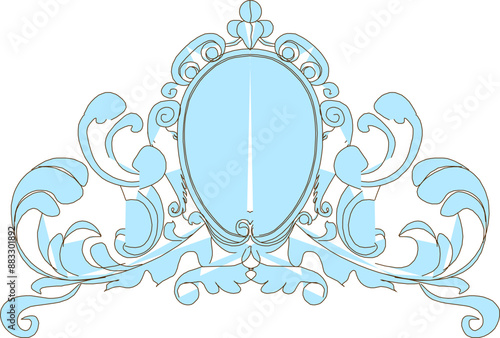 Sketch illustration silhouette vector drawing detail design engineering architectural interior decoration old wood carving classic vintage ethnic traditional 