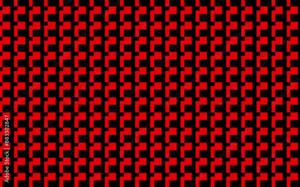 Abstract art line black and red. Abstract art line black and red.