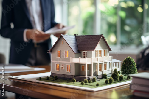 Wallpaper Mural Real Estate Agent Delivers Model Home to Customers Torontodigital.ca