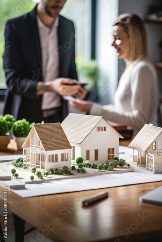 Wallpaper Mural Real Estate Agent Delivers Model Home to Customers Torontodigital.ca