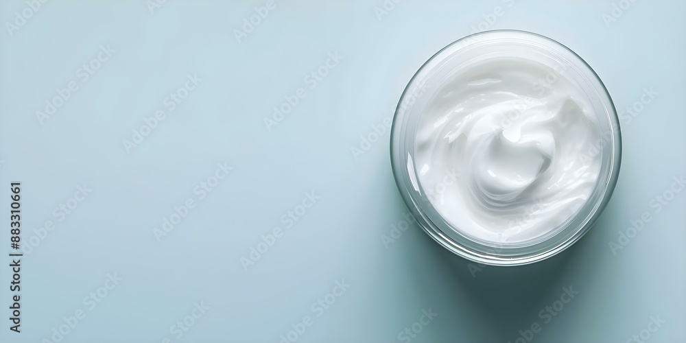 Eco-Friendly Waterless Cream Jar for Organic Chemical-Free Skincare. Concept Eco-Friendly Packaging, Waterless Beauty, Organic Skincare, Chemical-Free Products, Cream Jar Eco-Friendly Waterless Cream Jar for Organic Chemical-Free Skincare. Concept Eco-Friendly Packaging, Waterless Beauty, Organic Skincare, Chemical-Free Products, Cream Jar