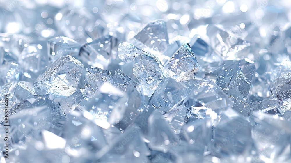 3d ice crystal landscape. Cold frozen ice mountain. Iceberg broken pieces of ice. Illustration for cover, card, postcard, interior design, banner, poster, brochure or presentation. 3d ice crystal landscape. Cold frozen ice mountain. Iceberg broken pieces of ice. Illustration for cover, card, postcard, interior design, banner, poster, brochure or presentation.