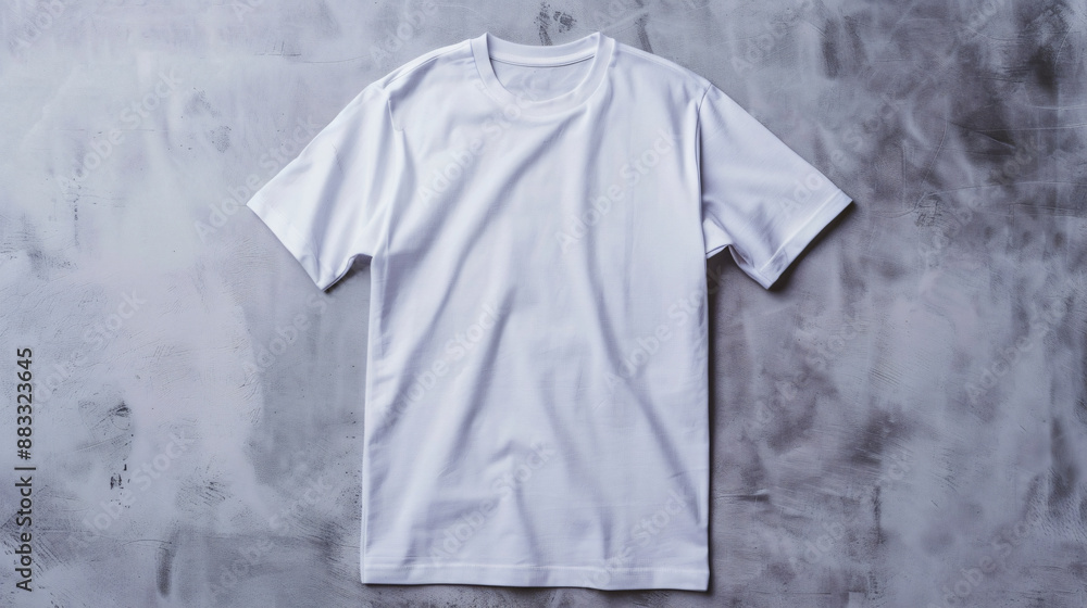 Blank T-shirt, clean background, mockup for the concept Blank T-shirt, clean background, mockup for the concept