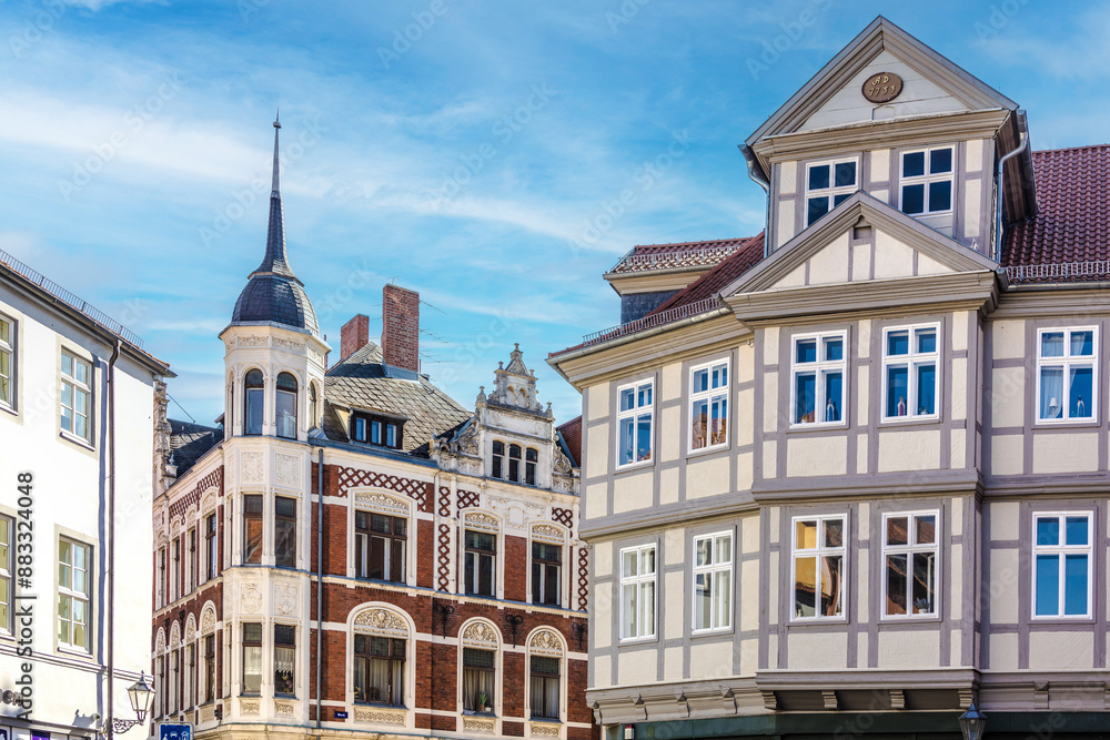 Fototapeta premium Beautiful architecture from historic house facade