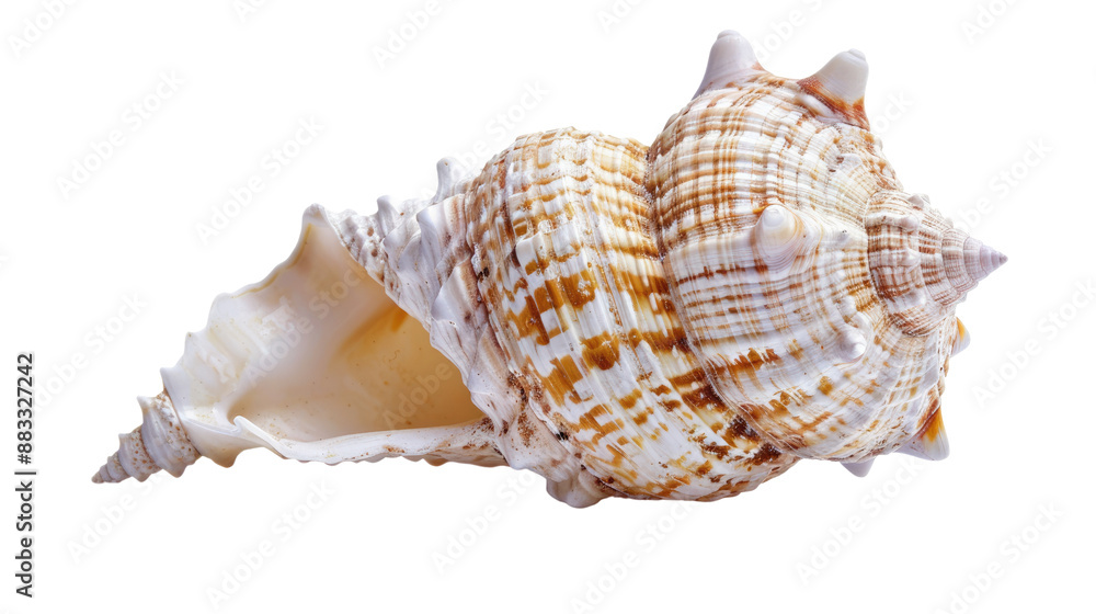 Seashell on a transparent background Seashell on a transparent background