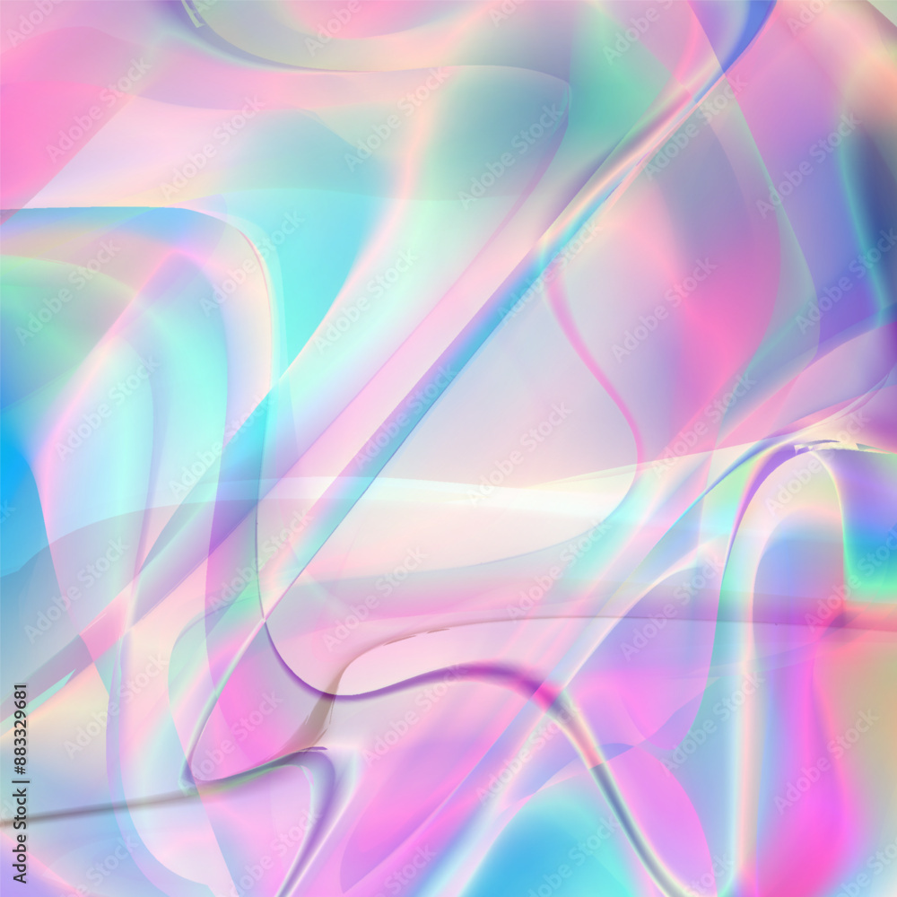 Surreal holo patterns background vector illustration. Iridescent abstract ornament gradient for creative artworks. Rainbow glitter decor Surreal holo patterns background vector illustration. Iridescent abstract ornament gradient for creative artworks. Rainbow glitter decor