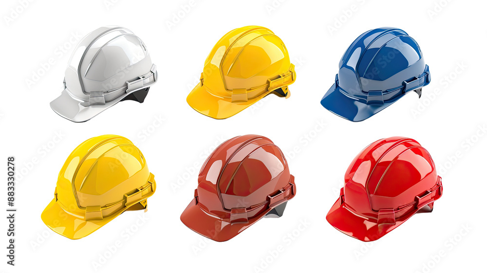 Protective helmet on a transparent background Protective helmet on a transparent background