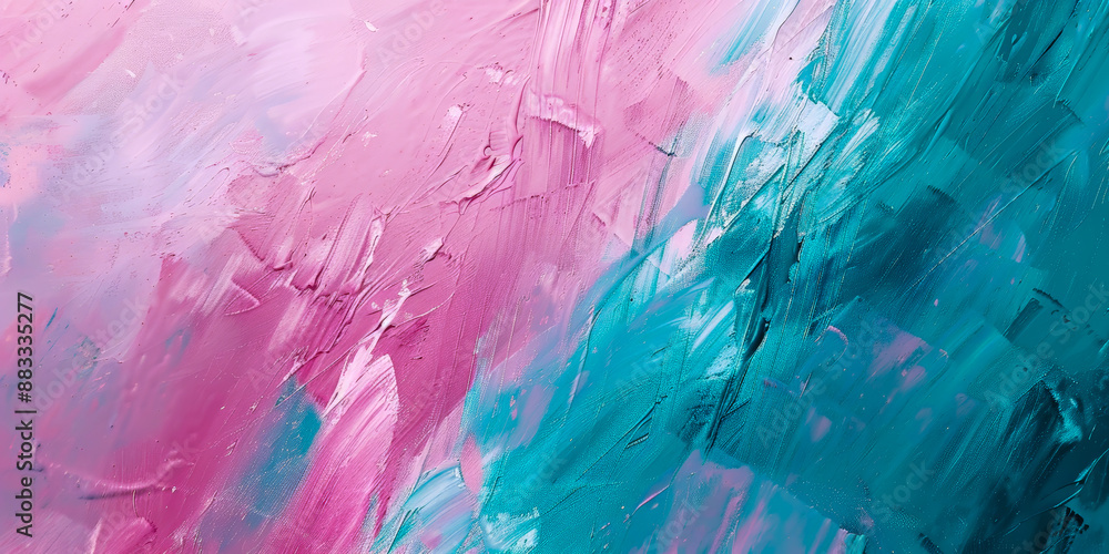 Abstract Pink and Teal Colorful Brush Strokes Background For Creative Art Projects Abstract Pink and Teal Colorful Brush Strokes Background For Creative Art Projects