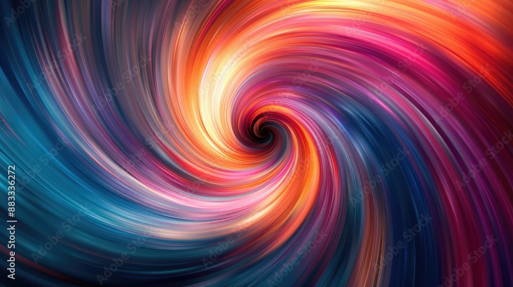 Vibrant swirls of abstract colors in motion Vibrant swirls of abstract colors in motion